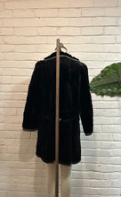 Load image into Gallery viewer, 1960’s Vintage Black Mink Coat
