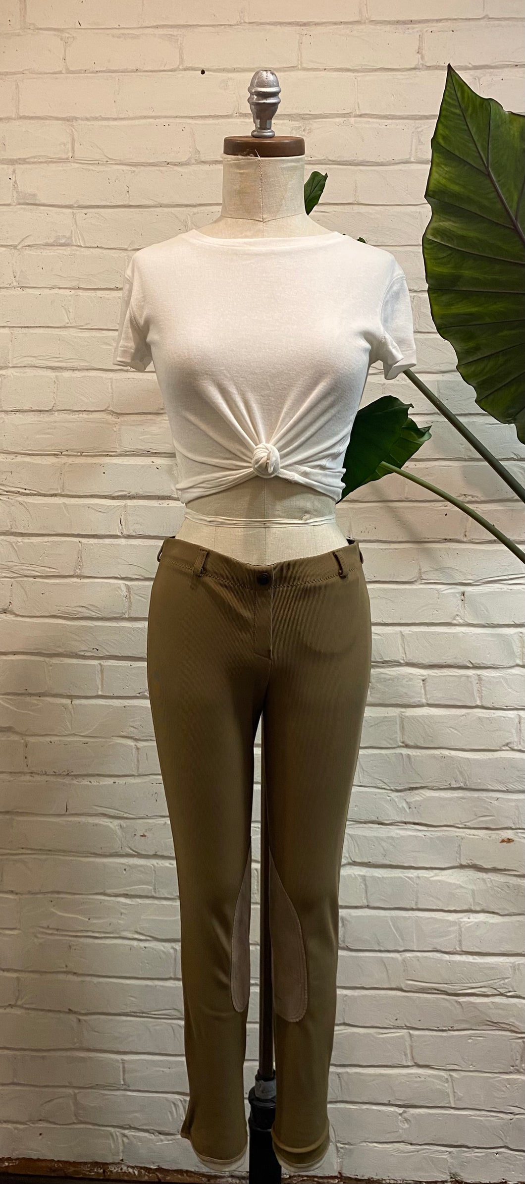 1980’s Vintage Brown Riding Patch Pants