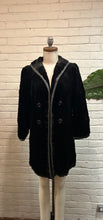 Load image into Gallery viewer, 1960’s Vintage Black Mink Coat
