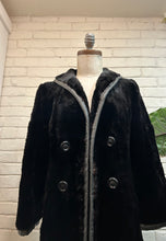 Load image into Gallery viewer, 1960’s Vintage Black Mink Coat
