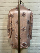 Load image into Gallery viewer, 1970’s Vintage Pink Satin Embroidered Top
