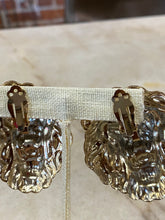 Load image into Gallery viewer, Vintage Gold Lion Earrings
