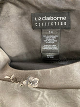 Load image into Gallery viewer, 1990’s Vintage Sheer Floral Grey Dress
