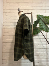 Load image into Gallery viewer, 1980’s Vintage Green Plaid PENDELTON Shirt
