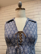 Load image into Gallery viewer, 1990’s Vintage Paisley Print Denim Midi
