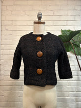 Load image into Gallery viewer, 1960’s Vintage Wool Cardigan w/ Wooden Buttons
