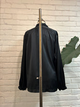 Load image into Gallery viewer, 1980’s Vintage Black HALSTON blouse
