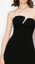 Load image into Gallery viewer, Flapper fringe little black dress
