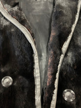 Load image into Gallery viewer, 1960’s Vintage Black Mink Coat
