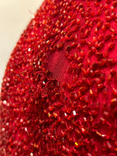 Load image into Gallery viewer, 1990’s Vintage Red Silk Beaded Gown
