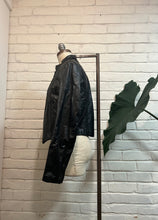 Load image into Gallery viewer, 1980’s Vintage Black Moto Leather Jacket
