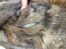 Load image into Gallery viewer, 1980’s Vintage Brown Rabbit Fur Jacket
