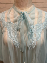 Load image into Gallery viewer, 1950’s Vintage Baby Blue Chiffon

