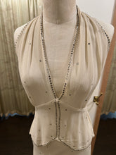 Load image into Gallery viewer, 1920’s Vintage White Gatsby Dress
