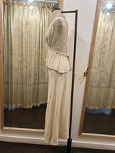 Load image into Gallery viewer, 1920’s Vintage White Gatsby Dress

