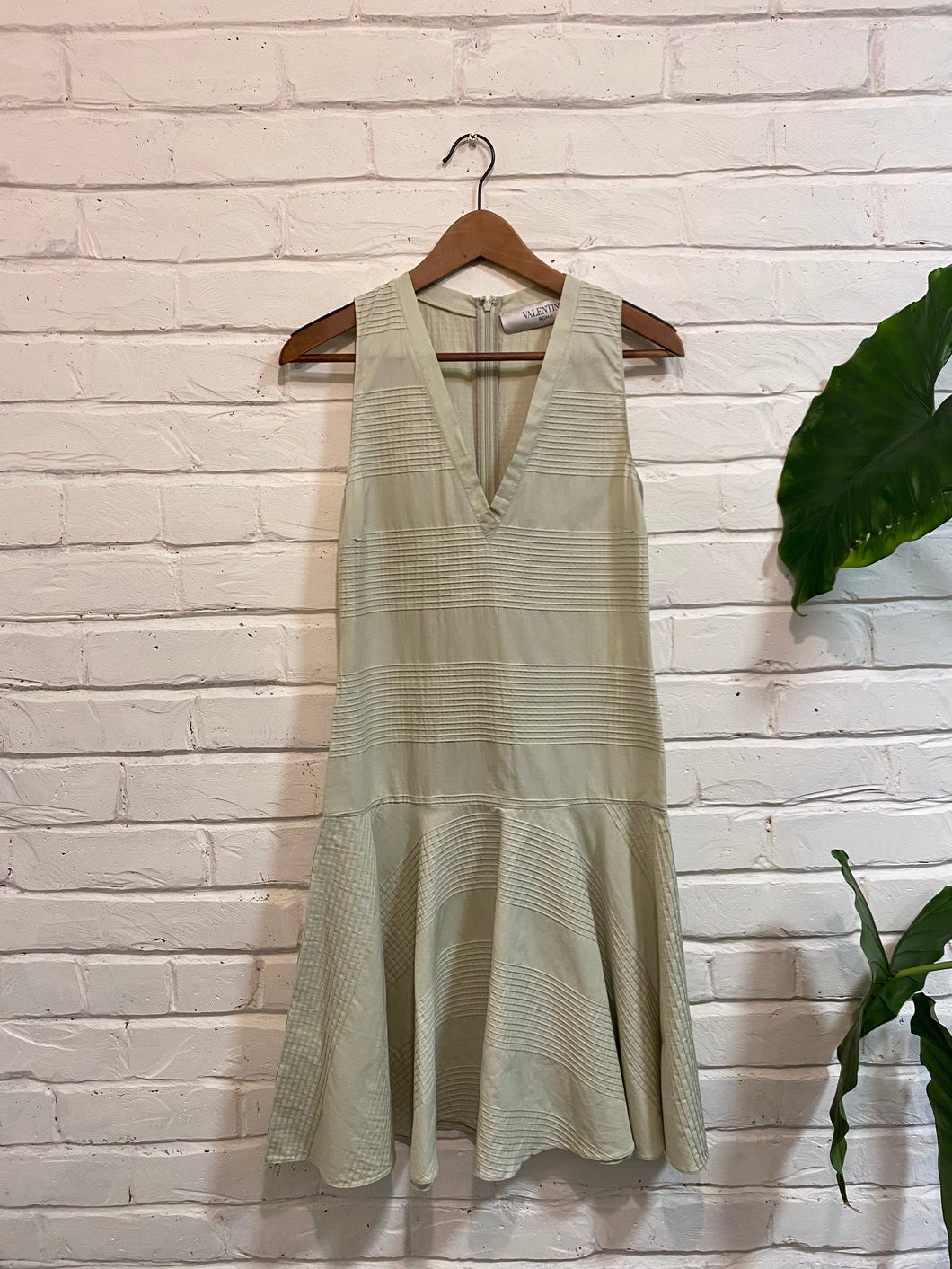 1980’s Valentino Green Vintage dress