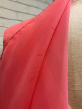 Load image into Gallery viewer, 1960’s Vintage Chiffon Pink Maxi cape Dress
