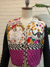 Load image into Gallery viewer, 1990’s Vintage Quilted Whimsical Jacket
