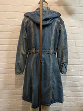 Load image into Gallery viewer, 1990’s Vintage Denim Hoodie Jacket
