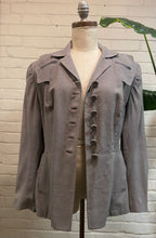 Load image into Gallery viewer, 1930’s Vintage Gray Tailored Blazer
