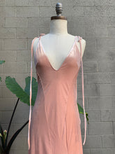 Load image into Gallery viewer, High slit soft velvet maxi dress
