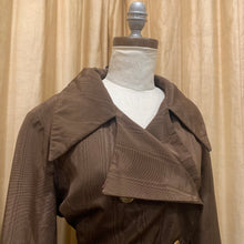 Load image into Gallery viewer, 1970’s brown trench coat
