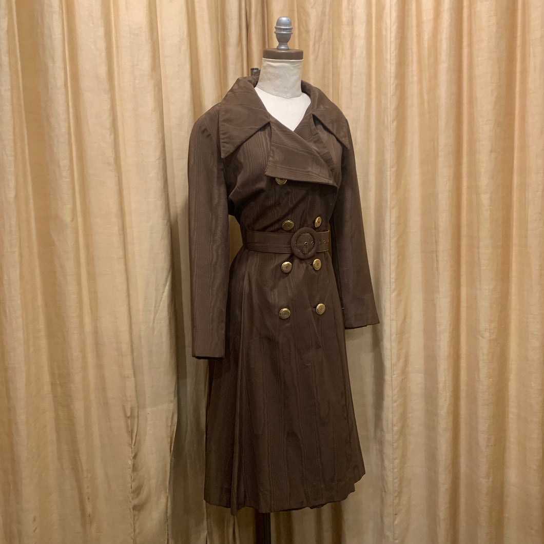 1970’s brown trench coat
