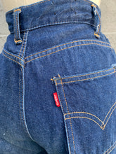 Load image into Gallery viewer, 1960’s levi’s bermuda dark wash denim long shorts
