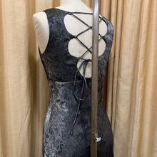 Load image into Gallery viewer, 1990’s metallic maxi dress
